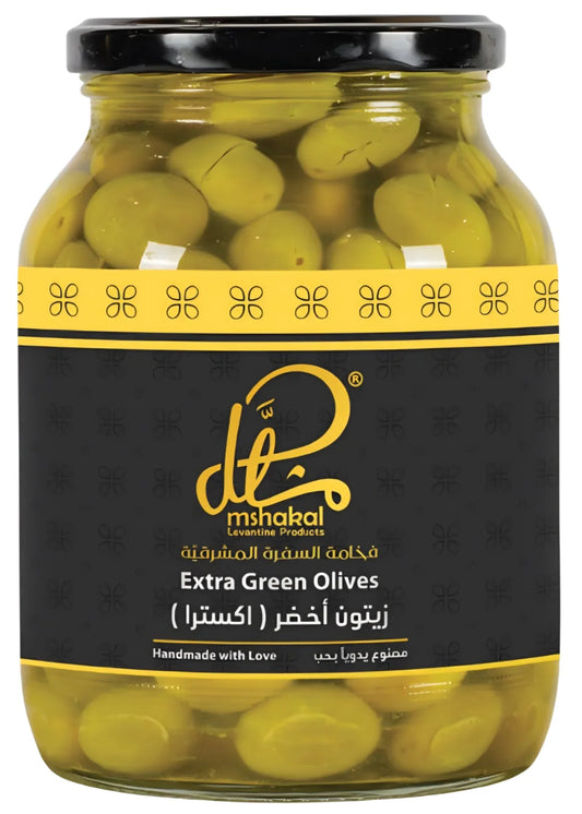 Mshakal Extra Green Olives 850g