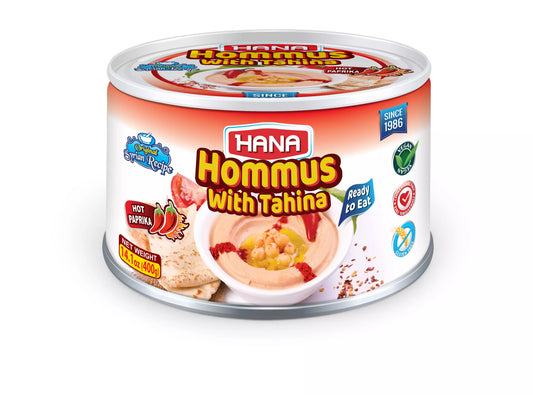 Hommus With Tahina With Hot Pepper
