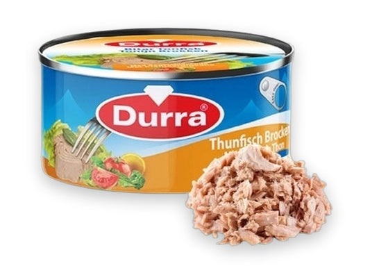 Durra Tuna Chunks original with canola oil 160G