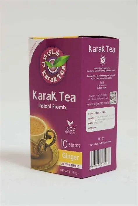 Karak Tea Ginger unsweetened 10pk