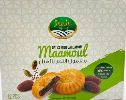 Jude Maamoul Date with Cardamom Sugar Free 360gm