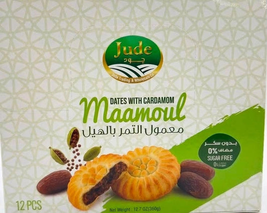 Jude Maamoul Date with Cardamom Sugar Free 360gm