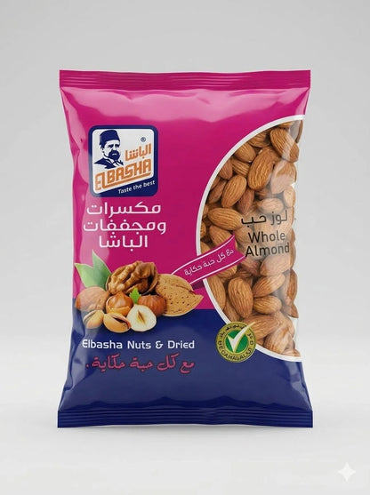EL Basha El Basha Almond Whole 500gm