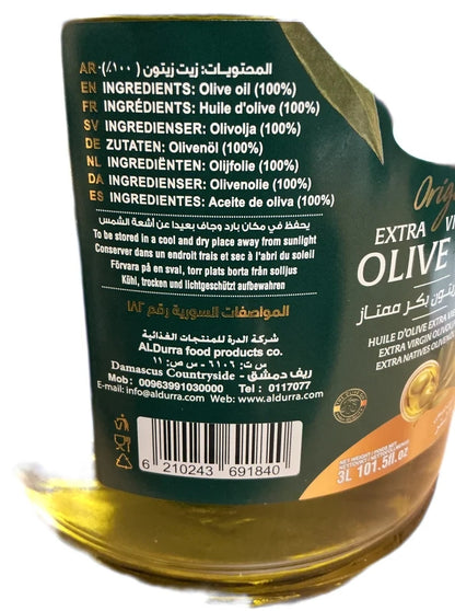 Durra Olive Oil 3 Ltr