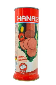 Hana Luncheon Meat With Beef 830G halal