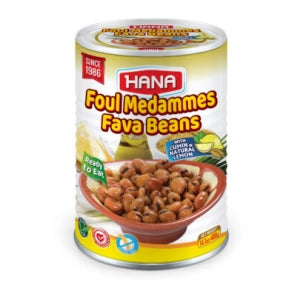 Hana Foul Fava Beans W/Cumin & Lemon