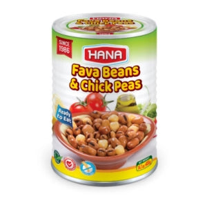 Hana Foul Fava Beans W/Chickpeas