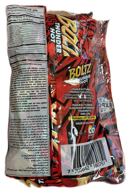 Boltz Chips Thunder Hot 6 Bags 28e