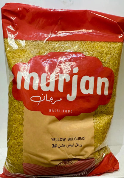 Murjan Yellow Bulgur #3  5lbs