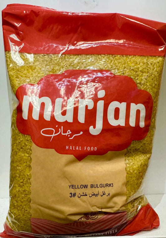 Murjan Yellow Bulgur #3  5lbs
