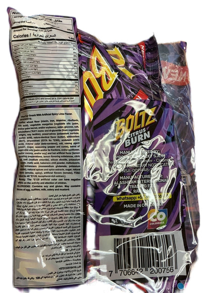 Boltz Chips Citrus Burn 6Bags 28G e