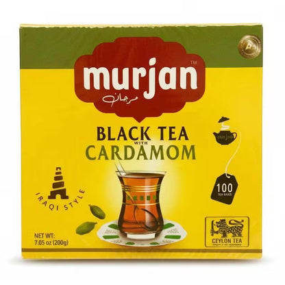 Murjan Black Tea w/ Cardamom 100 bags