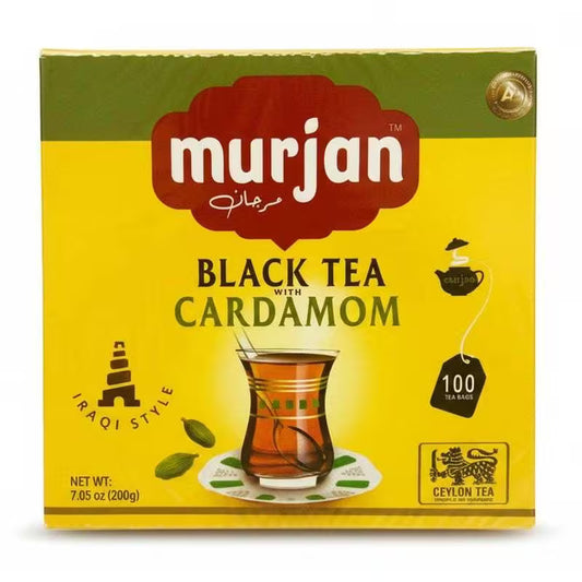 Murjan Black Tea w/ Cardamom 100 bags
