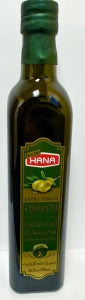 Hana Extra Virgin Olive Oil, Glass 500mL