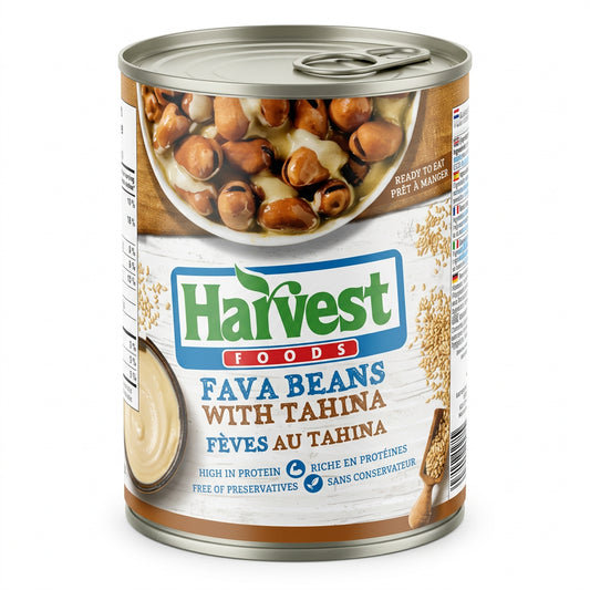 Harvest Fava Bean with Tahini 400g