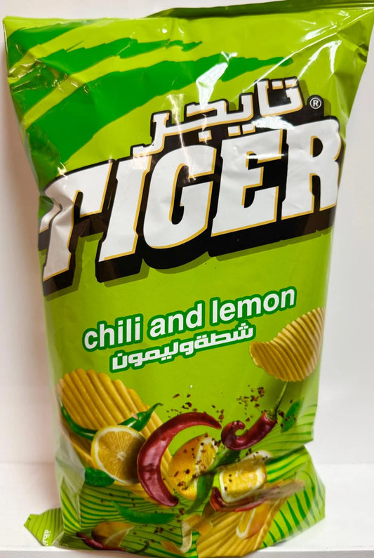 TIGER CHIPS CHILI & LEMON