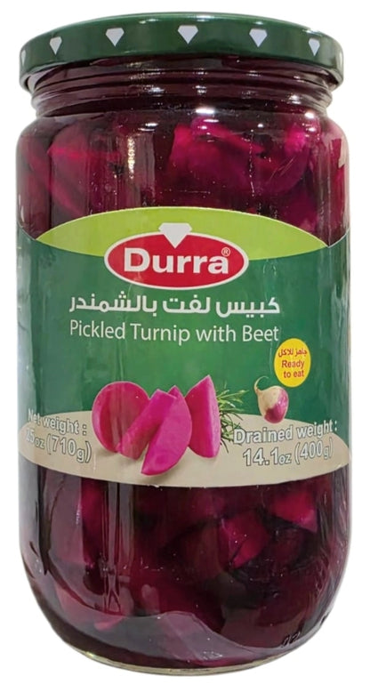 Durra Turnip Pickles with Beets 710G