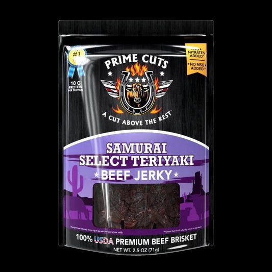 Prime Cuts 2.5oz Samurai Select Teriyaki
