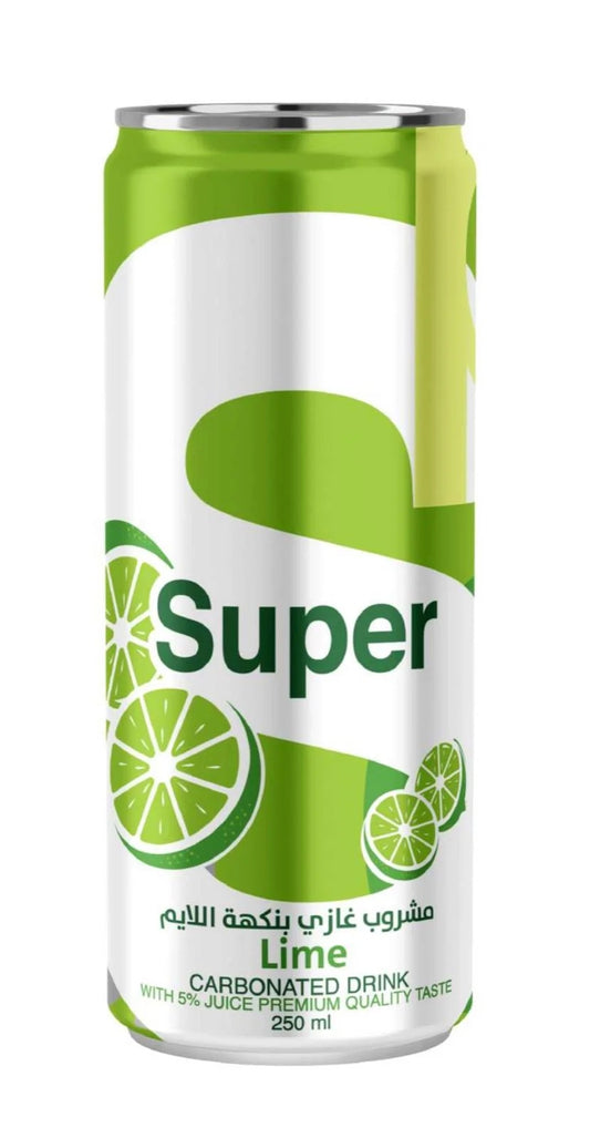 Super Carbonated Drink ( Lime ) 250 Ml