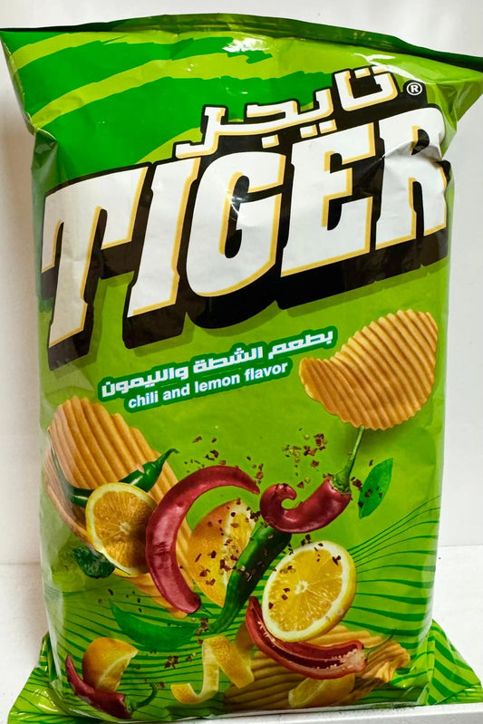 TIGER CHIPS CHILI & LEMON