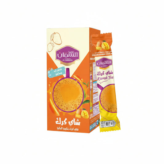 Al Samman Karak Tea Mango Flavor 10pk