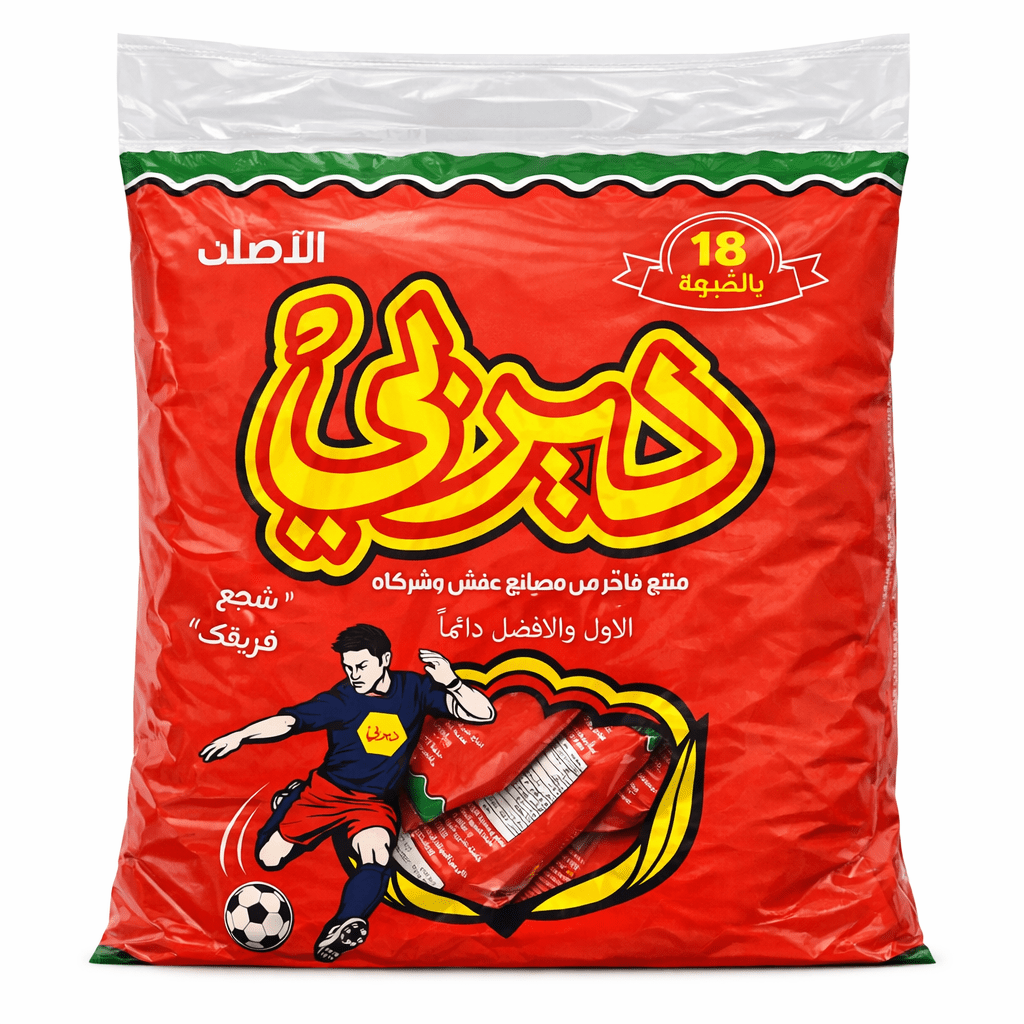 Derby middle eastern chips 18 bags 16G