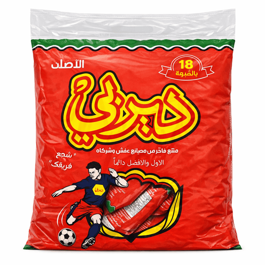Derby middle eastern chips 18 bags 16G