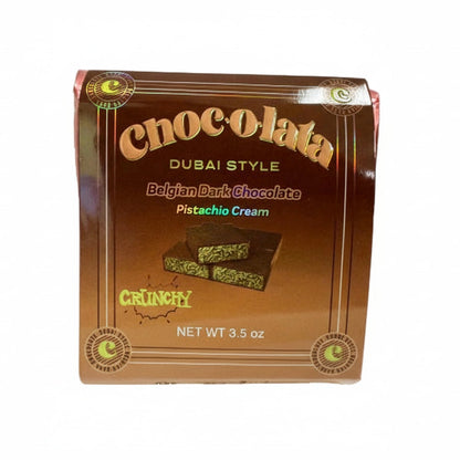 Dubai Style Chocolate Bar Dark Chocolate 3.5oz