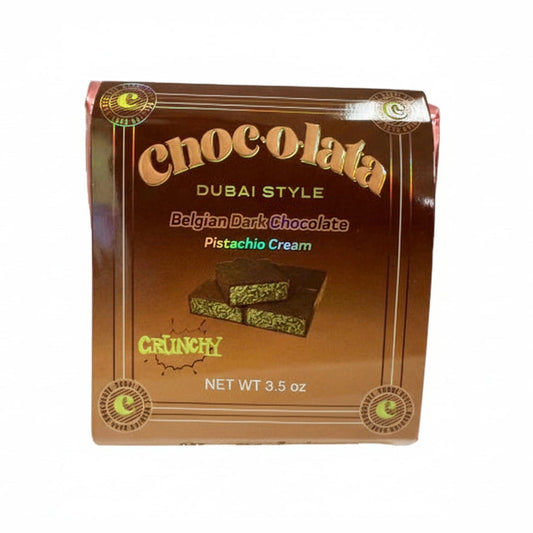 Dubai Style Chocolate Bar Dark Chocolate 3.5oz