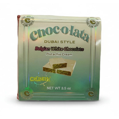 Dubai Style Chocolate Bar White Chocolate 3.5oz