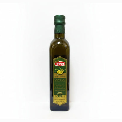 Hana Extra Virgin Olive Oil Glass 500mL — 4-Pack