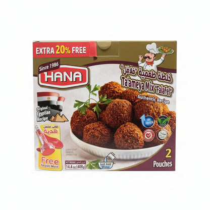 Hana Falafel Mix, Egyptian Recipe,340+20g