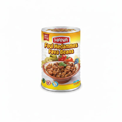 Hana Foul Fava Beans 14.1 oz 400 gr