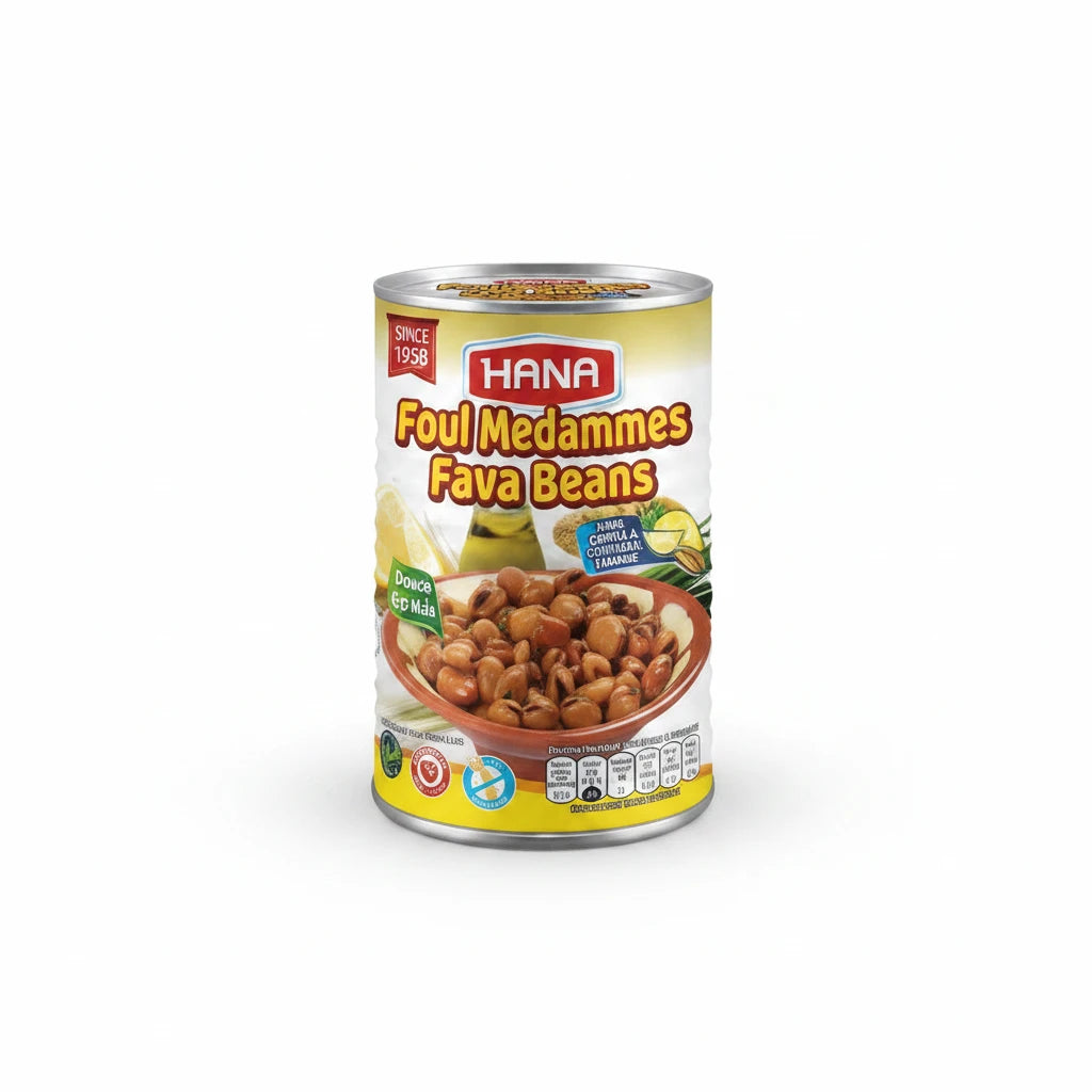 Hana Foul Fava Beans W/Cumin & Lemon