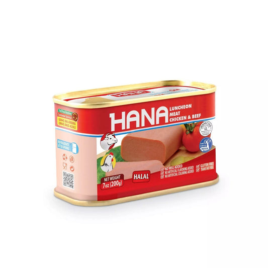 Hana Luncheon Meat Chicken & Beef 200G Halal