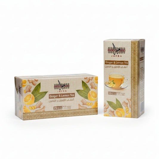 Jafra Ginger and Lemon Tea 50G — 2-Pack