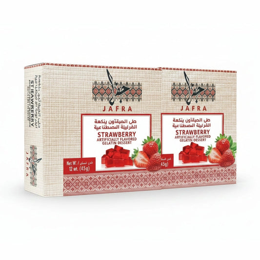 Jafra Strawberry Gelatin 85g — 2-Pack