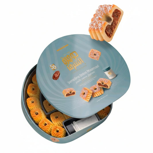 Jawhart Alsharq Semolina Dates Maamoul 1000g