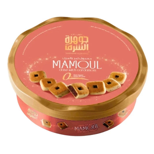 Jawhart Alsharq&nbsp; Dates Maamoul with cardamom Sugar Free 500g Copy