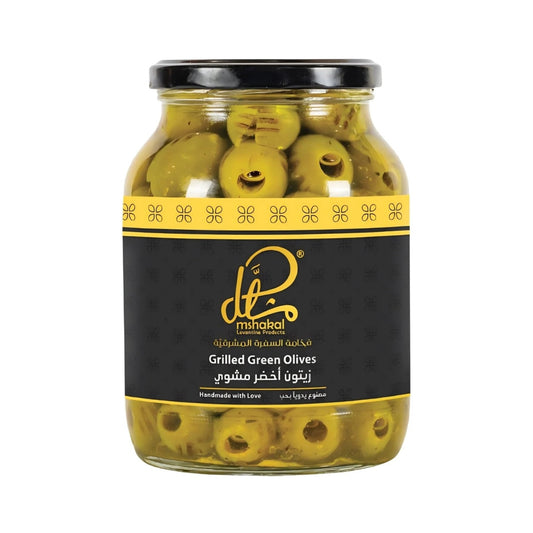Mshakal Green Grilled Olives 850g premium