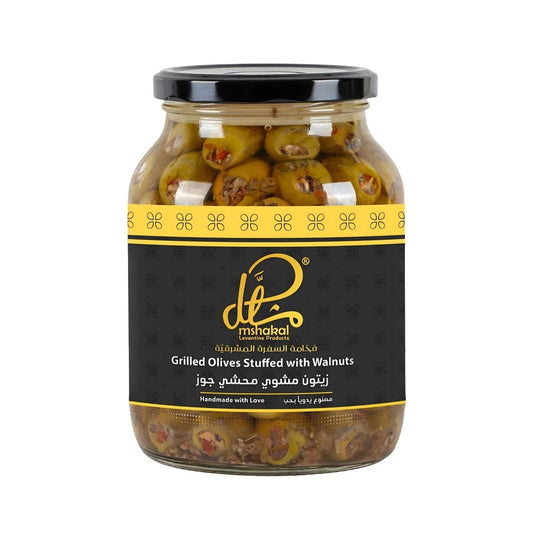 Mshakal Grilled Olives Stuffed with Walnut 850g premium