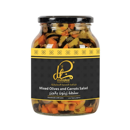 Mshakal Mixed Olives & Carrots Salad 850g premium