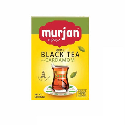 Murjan Black Tea w/ Cardamom 400g loose