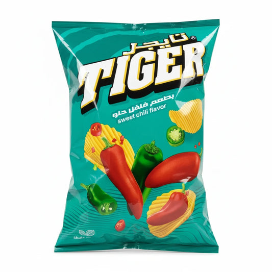 TIGER CHIPS SWEET Chilli 125g