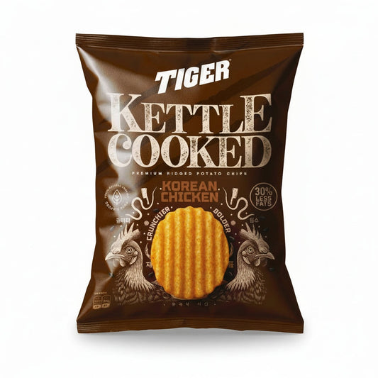 Tiger Kettle Cooked Korean Chicken 120g