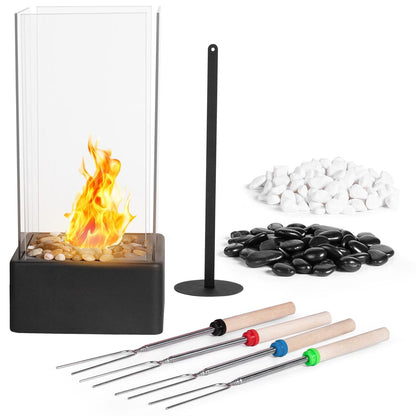 avvvad tabletop fireplace