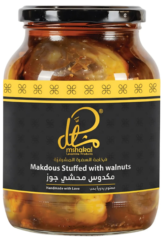 Mshakal Makdous Stuffed with Walnuts 850g