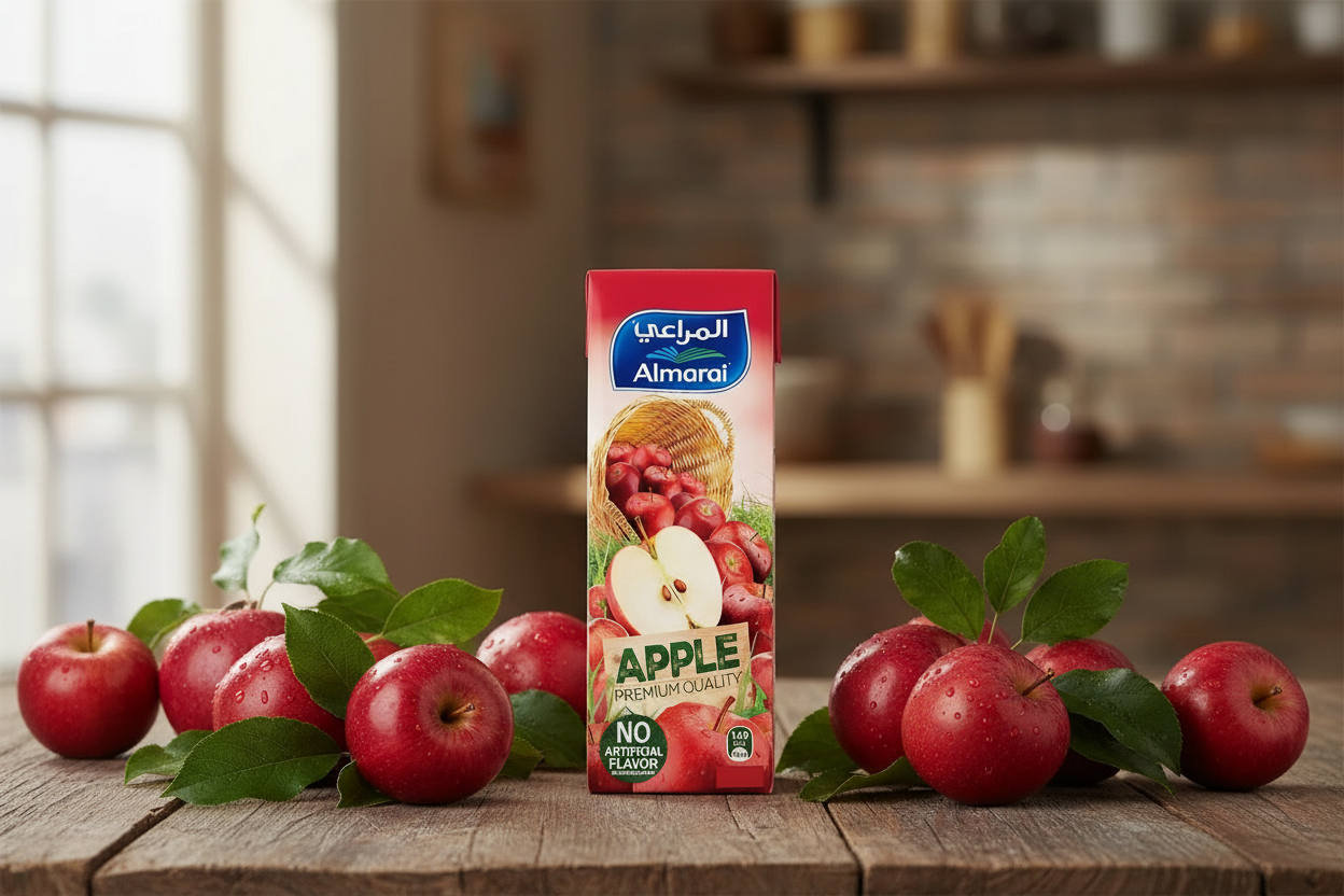 Al Marai Apple Juice - Lifestyle Editorial