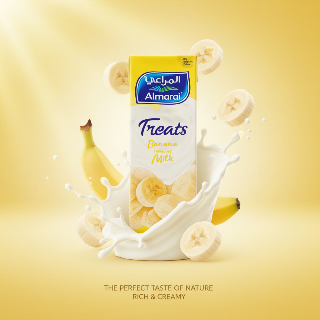 Al Marai Banana Milk Ad 1