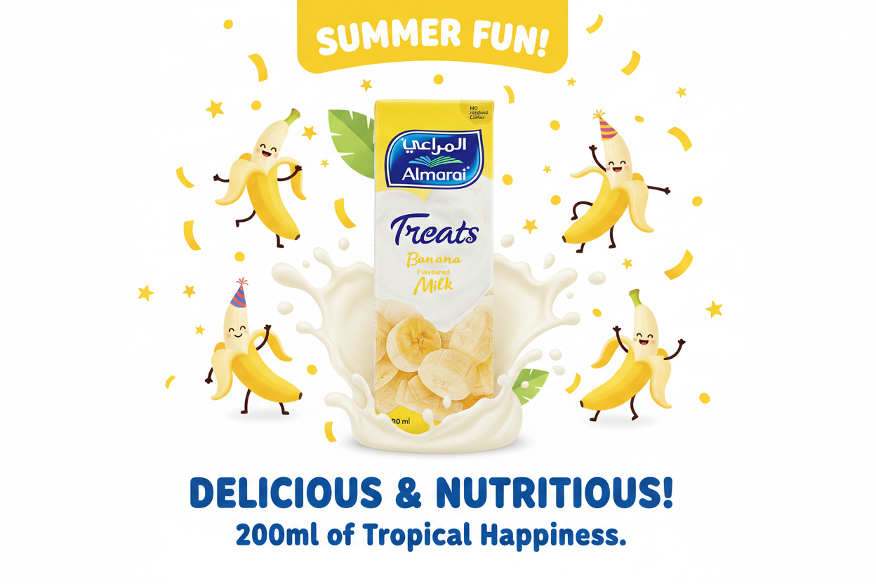 Al Marai Banana Milk Ad 2
